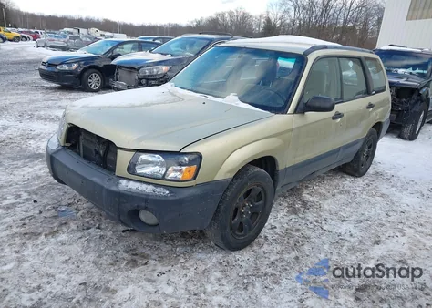 2003 Subaru Forester X from USA, damaged, VIN JF1SG63683G762016